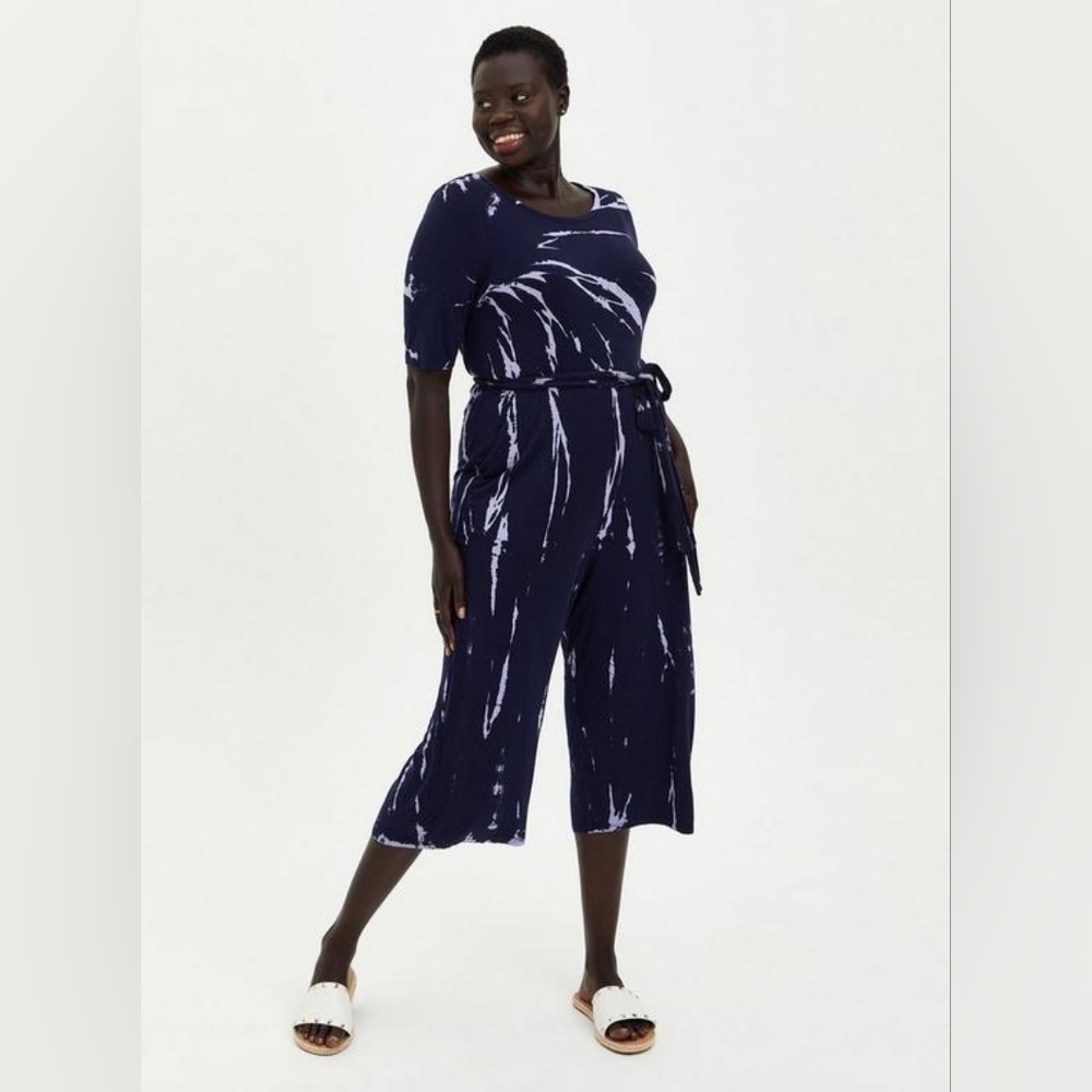 3X Culotte Jumpsuit